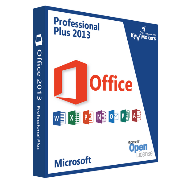 Microsoft Office 2013 Professional Plus Lifetime Activation Retail Softkeys 5433
