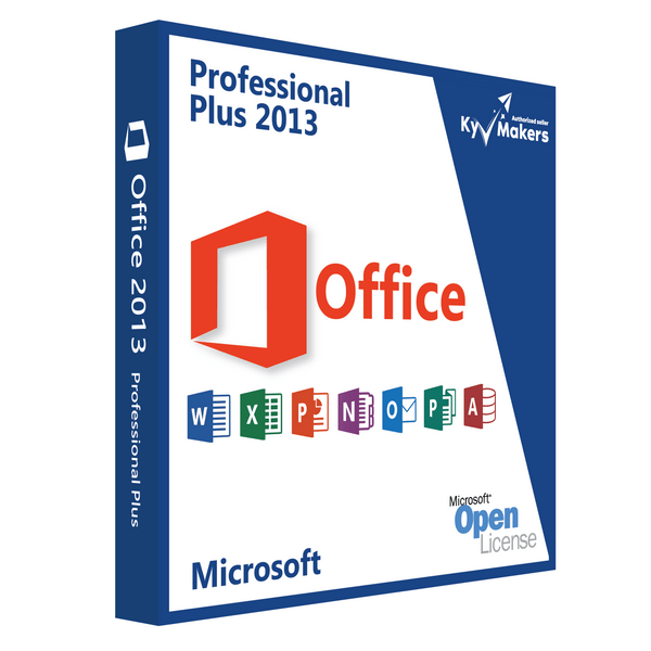 Microsoft Office 2013 Professional Plus Lifetime Activation, Retail