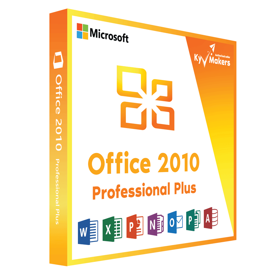 Microsoft Office 2010 Professional Plus - Lifetime Activation, Retail key