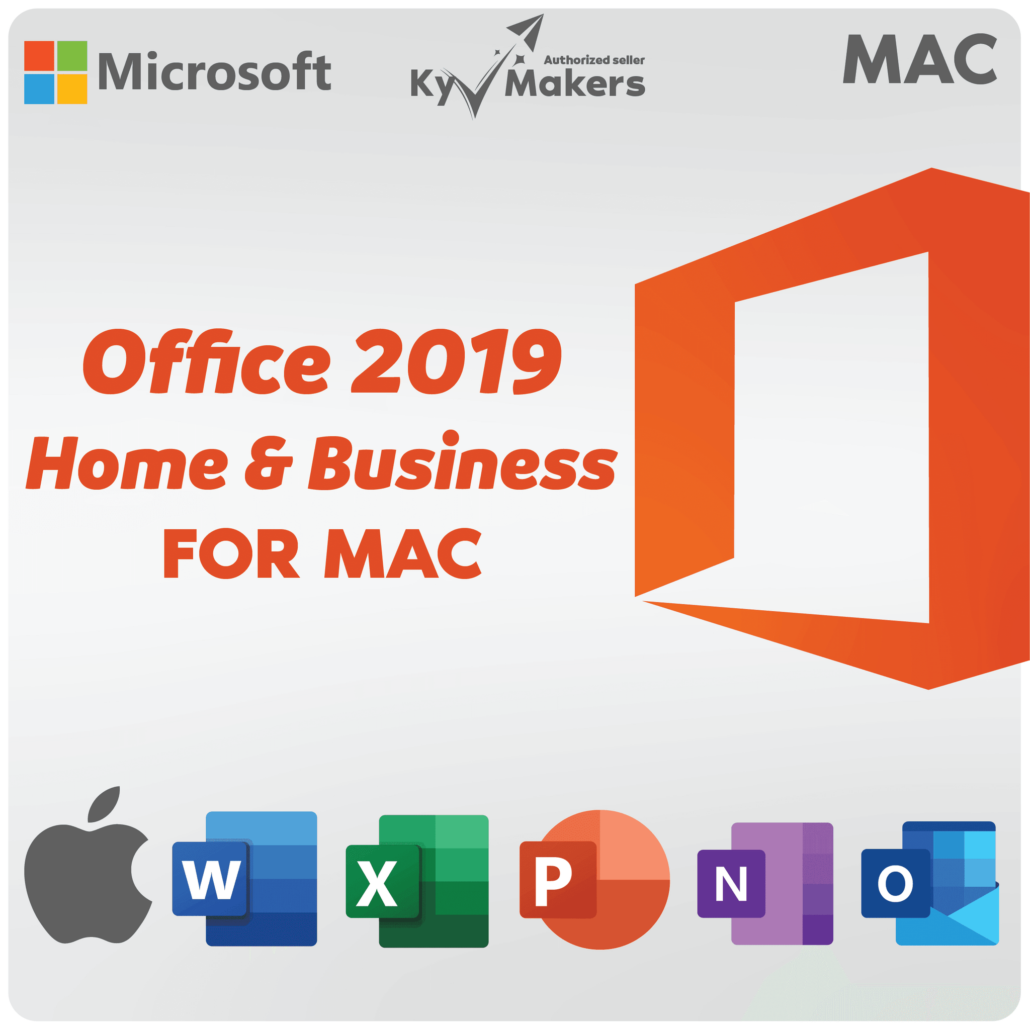Microsoft Office 2019 Home and Business For Mac Product Key ,Lifetime