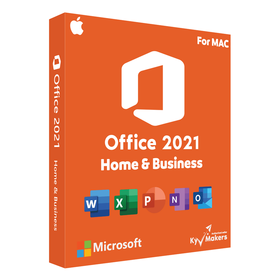 Microsoft Office 2021 Home and Business For Mac Product Key- Lifetime Activation