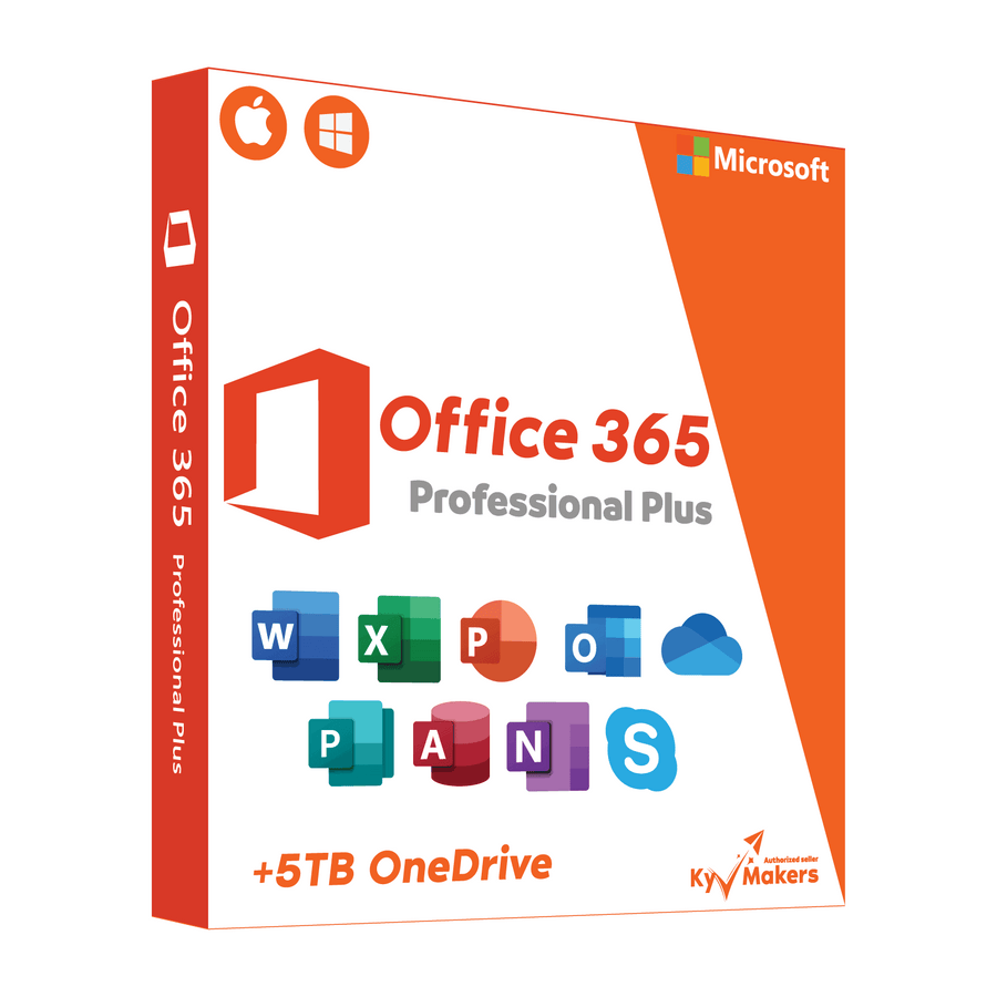 Microsoft Office 365 Professional Plus - Lifetime Subscription for 5 Devices