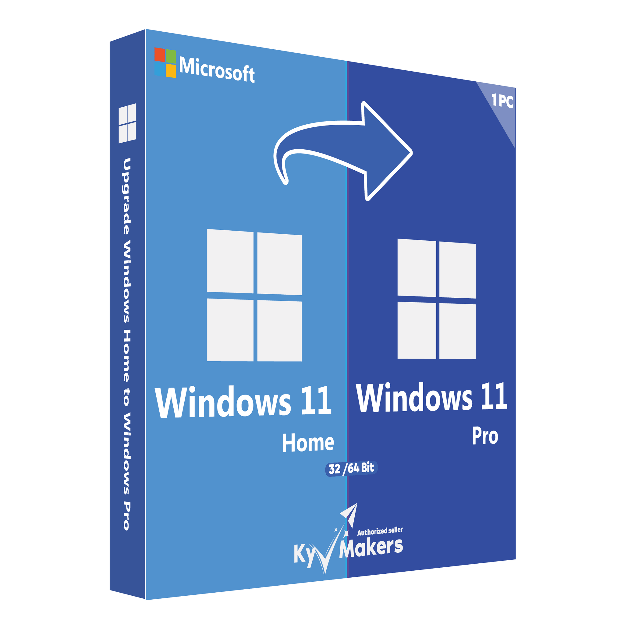 Upgrade from Windows 11 Home Edition to Professional Pro -Product Key ...