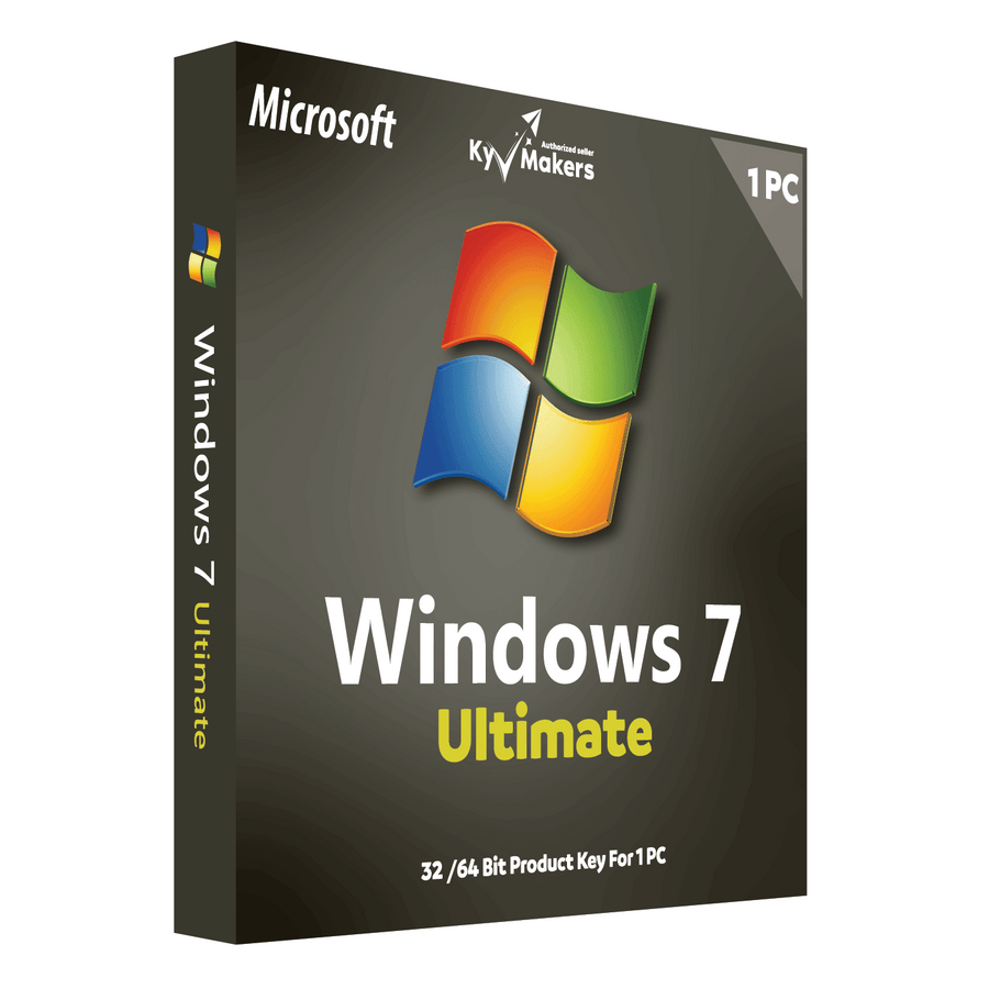 Microsoft Windows 7 Ultimate Product Key | Lifetime Activation for 1 PC